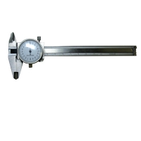 Штангенциркуль стальной с круглой шкалой 100 - 0,02 мм.