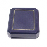 SL 178 прямоугольник пластик синий с золотой окантовкой 44х48х35