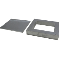 Рамка для формовочной резины,алюминиевая, 75х60х20мм Код 6003, Армения