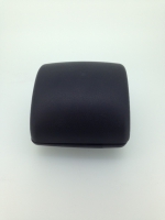 Коробка для упаковки серьги/подвеска с подсветкой, кожзам, размеры 10,0х9,0х6,5см. Цвет: черный, бежевый
