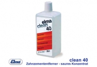 Elma Clean 40, 1л раствор для ультразвуковых ванн