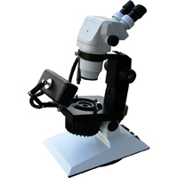 Микроскоп геммологический с лампой фронтальной. Головка стереоскопическая Z-1